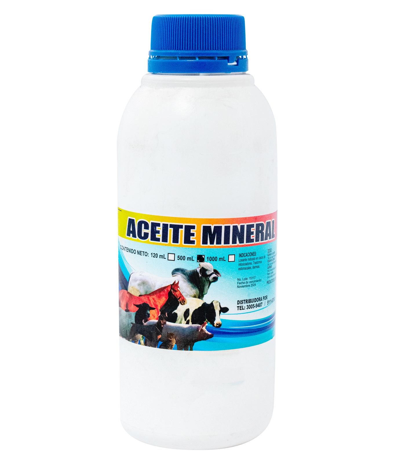 ACEITE MINERAL 500 ML